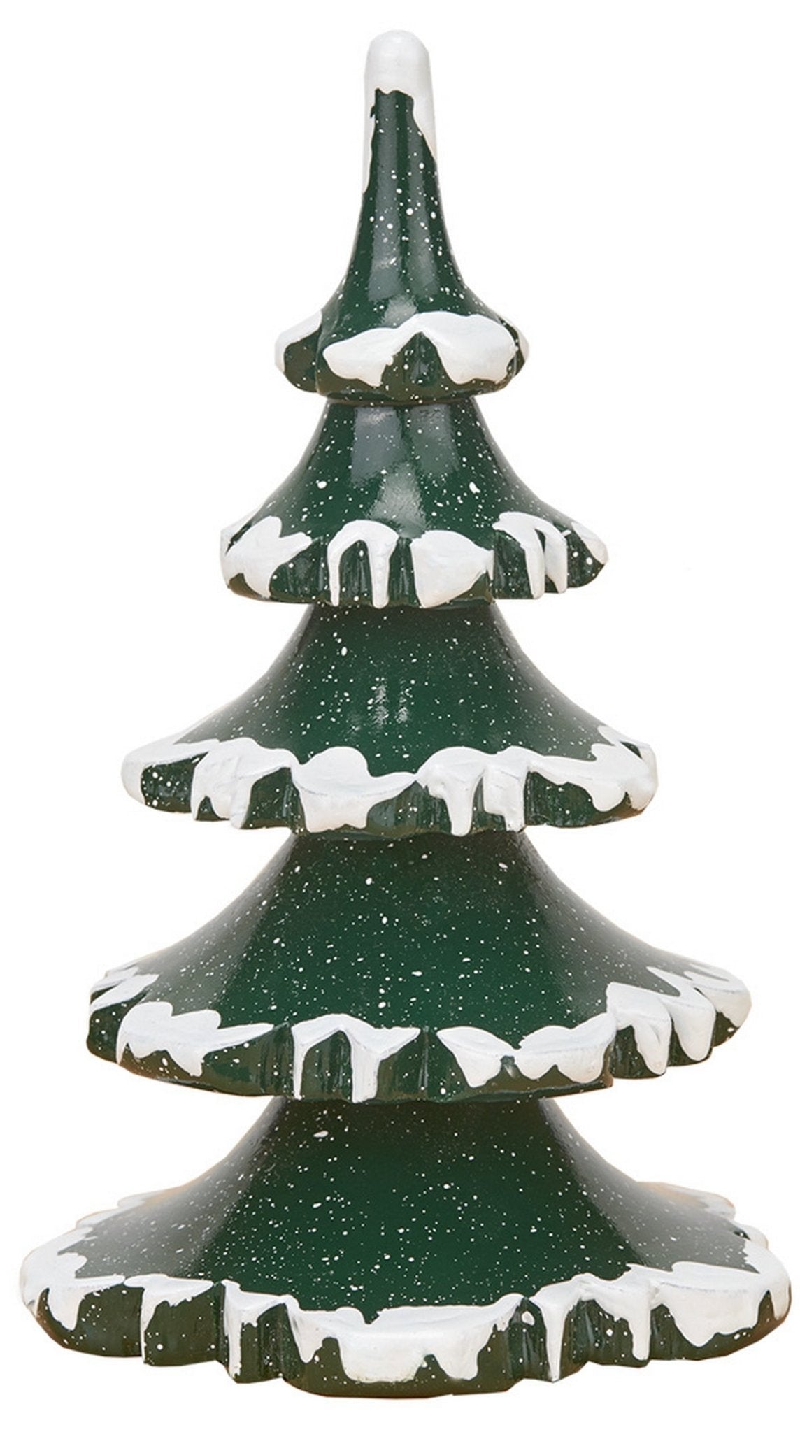 HUB - 110h1026 - Hubrig Volkskunst 'Winterkinder - 2er Set Baum groß - 11cm'