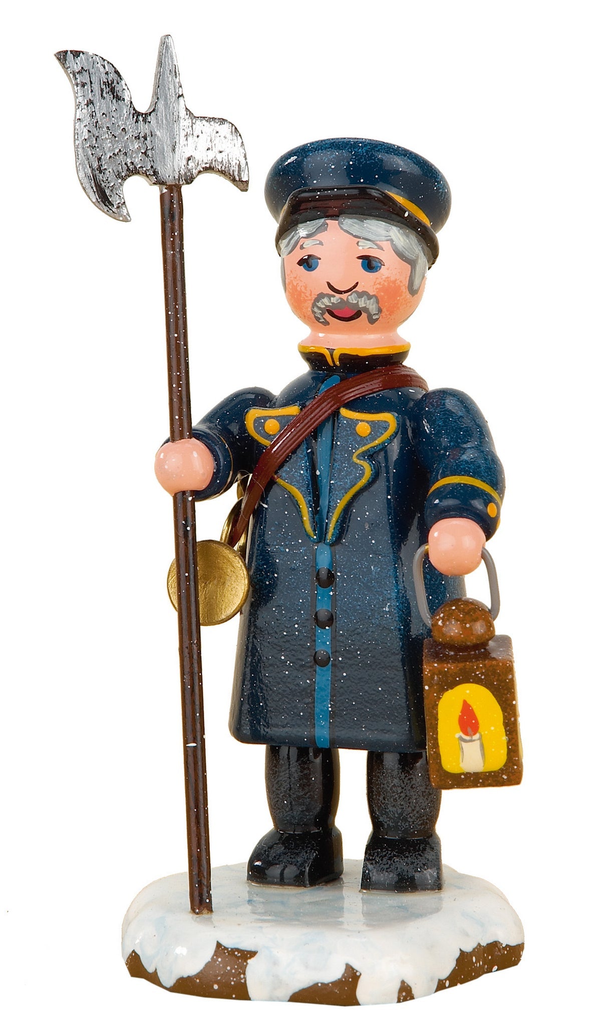 HUB - 110h0010 - Hubrig Volkskunst 'Winterkinder - Nachtwächter 9cm'