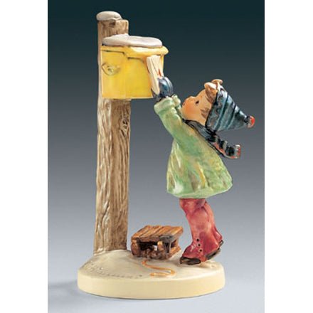01 - 340 - 01 - 7 - Hummel Figur Brief ans Christkind 18cm hoch Hum 340