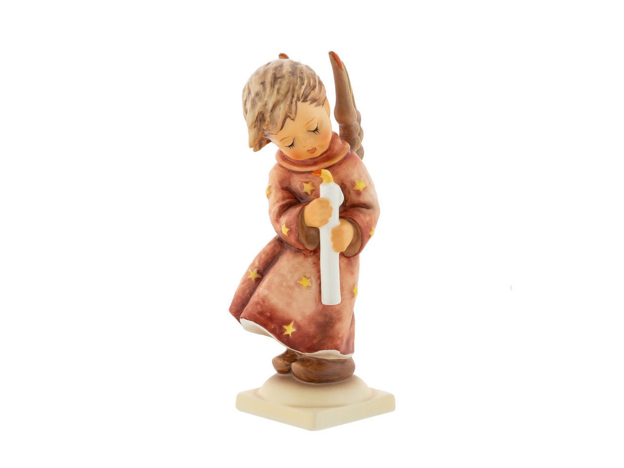 Hum09221028 - Hummel Figur Christkindlein kommt rot Heavenly Angel 37,0 cm Hum 21/III