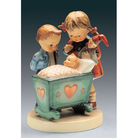 01 - 333 - 01 - 2 - Hummel Figur Das große Ereignis 12cm hoch Hum 333