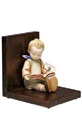 06 - 014 - 35 - 1 - Hummel Figur Der Bücherwurm Junge 14cm 70 Jahre Archivkollektion Hum 14/A