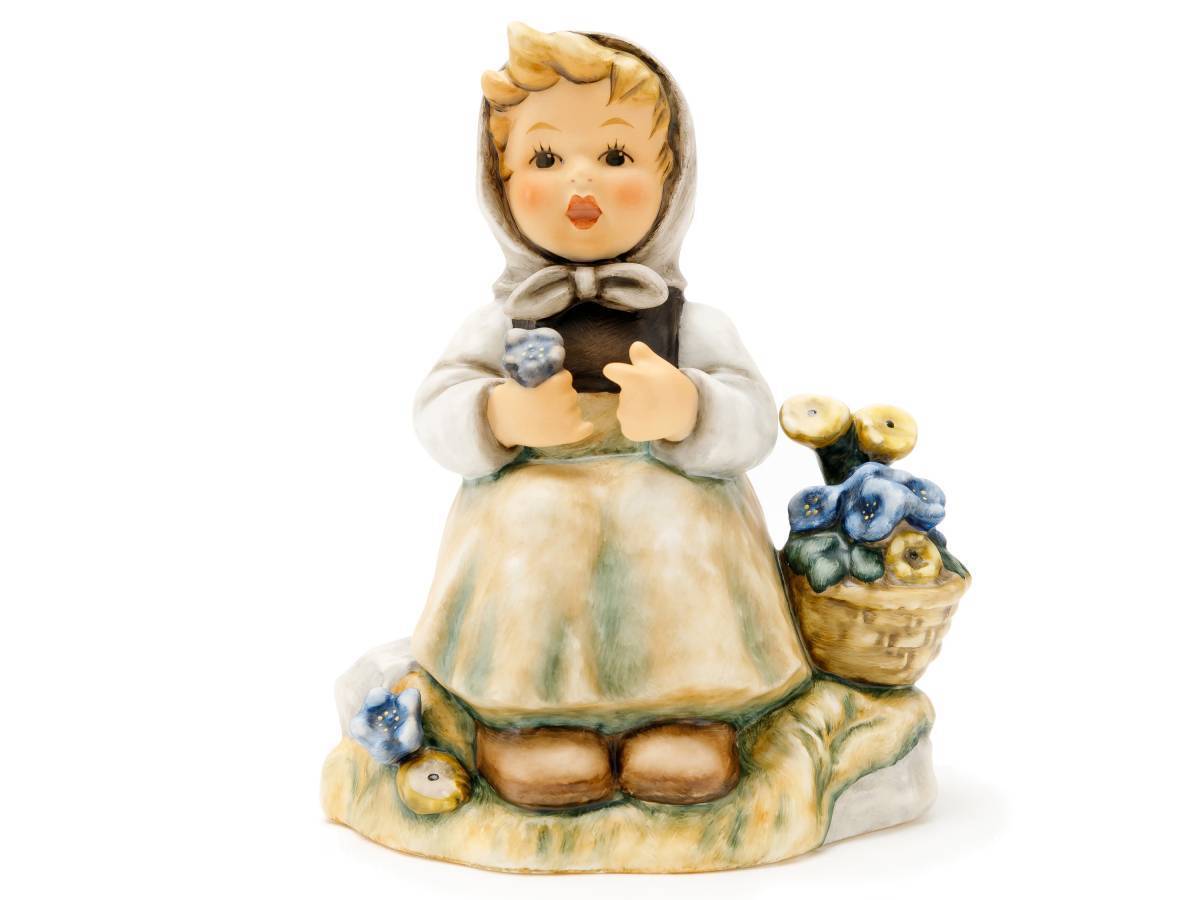 Hum01918507 - Hummel Figur Ganz hoch droben 12cm hoch Hum 918