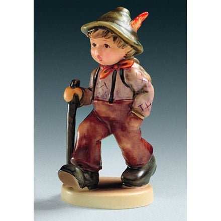 01 - 562 - 01 - 6 - Hummel Figur Großvater wartet 10cm Hum 562 . 75 Jahre Edition