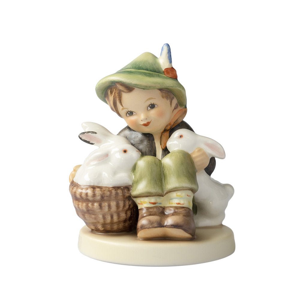 01 - 058 - 20 - 5 - Hummel Figur Hasenvater Hum 58/2/0 9cm