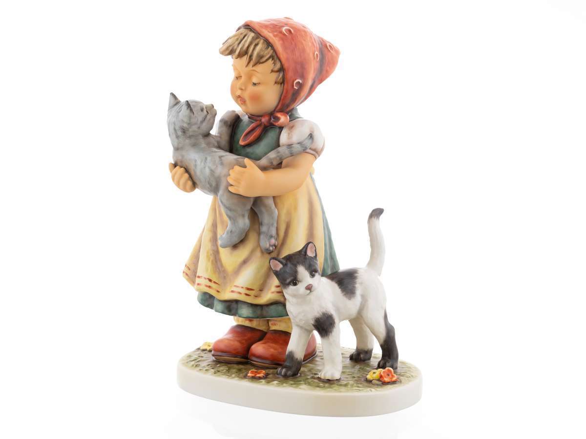 01 - 200 - 70 - 3 - Hummel Figur Hum 2007 / III Katzenmama 31cm