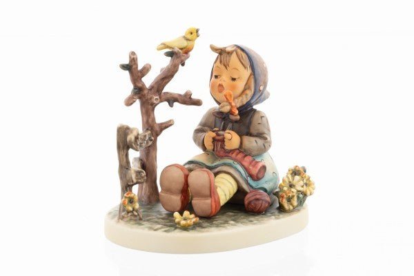 01 - 929 - 00 - 1 - Hummel Figur Strick Liesel 12cm Hum 929