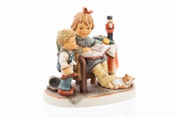 02 - 392 - 00 - 1 - Hummel Figur Weihnachten steht vor der Tür 14cm Hum 2392