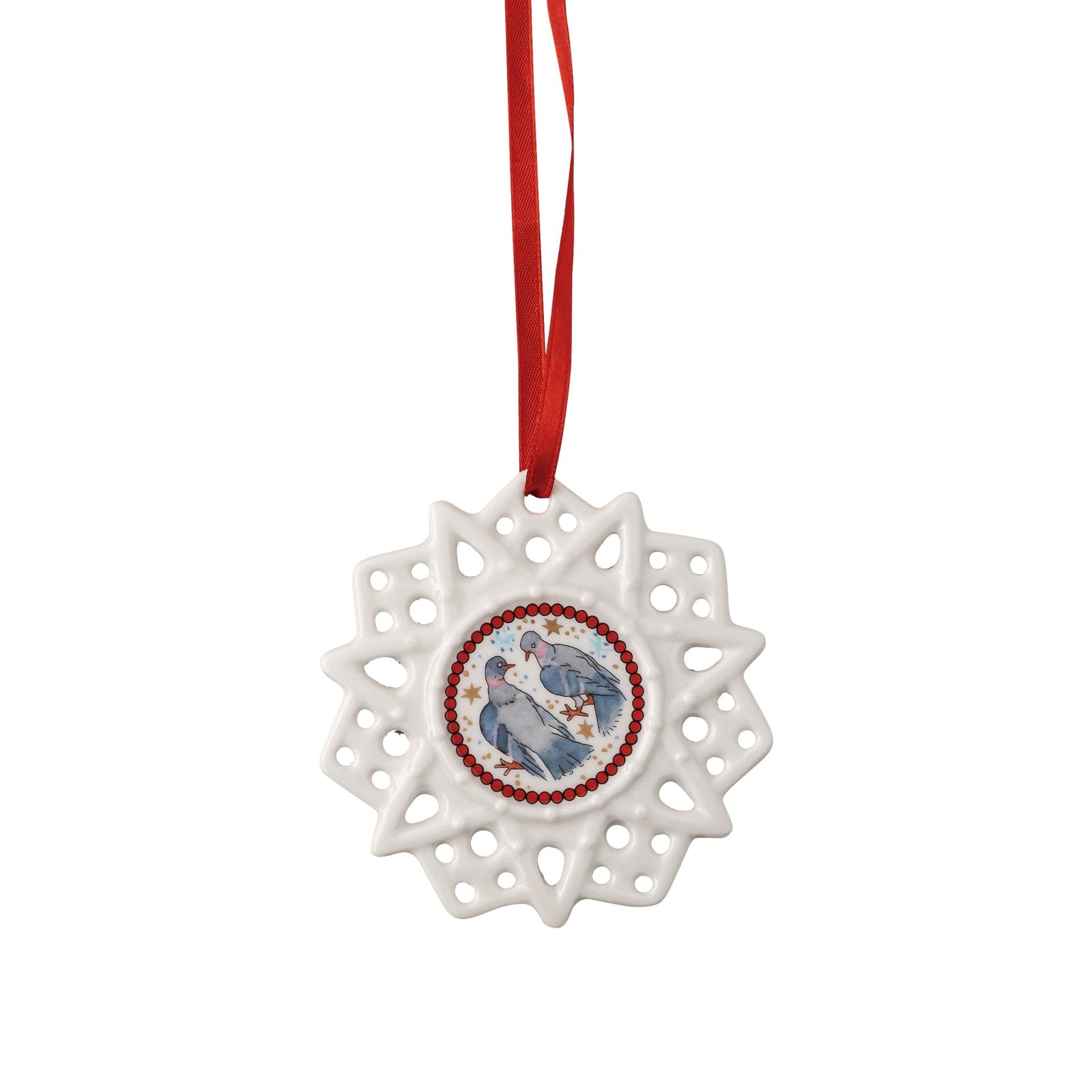 02248 - 727458 - 27618 - Hutschenreuther Sammelkollektion 'Taube - Schmuckstern' 2023