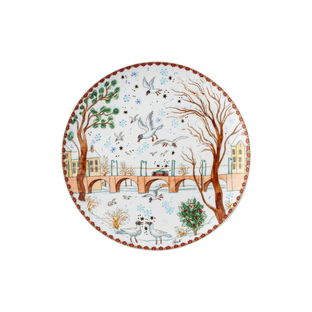 Hutschenreuther Sammelkollektion 'Weihnachtsklänge II - Teller 22 cm' 2023-02476-727449-10862