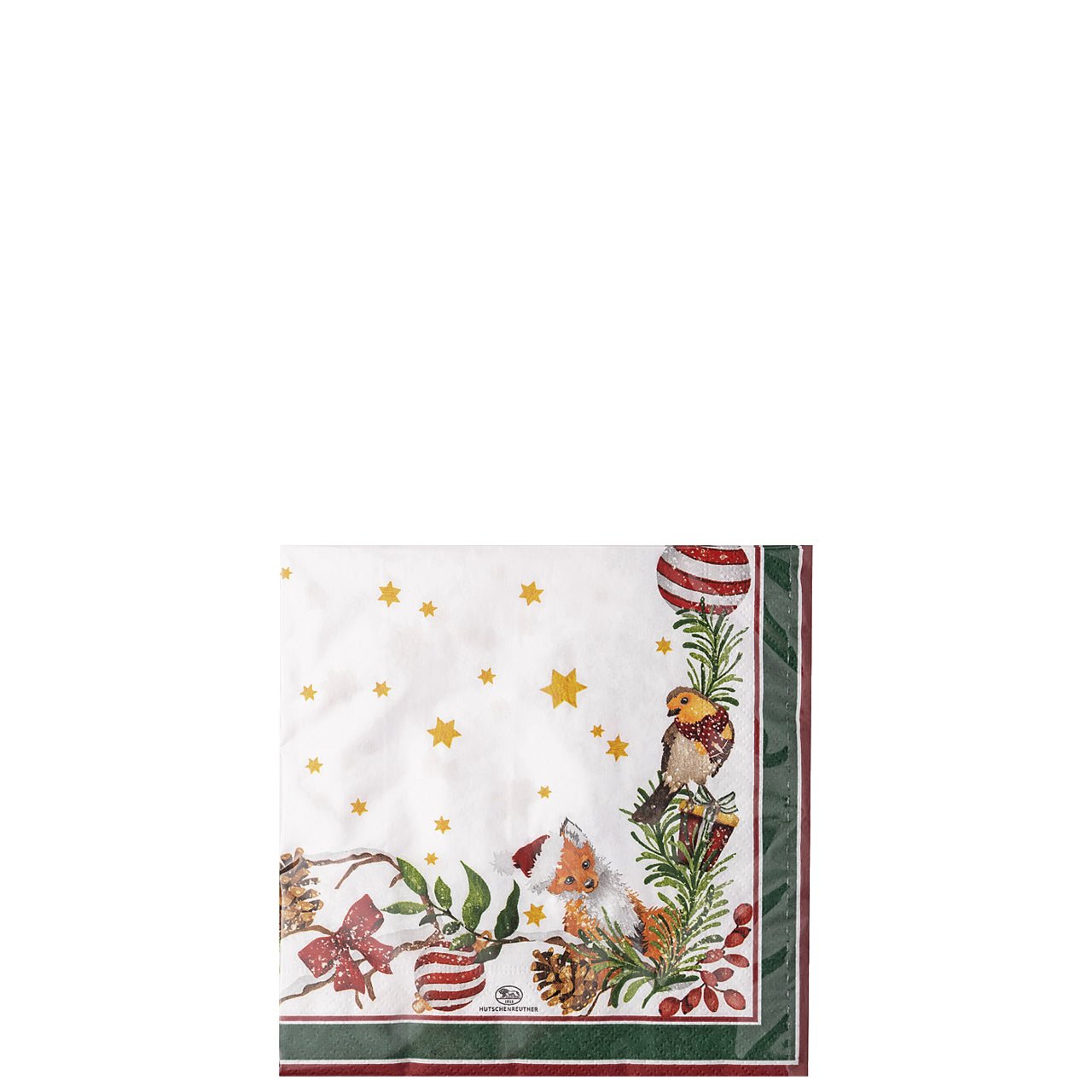 02433 - 727210 - 05214 - Hutschenreuther Xmas Weihnachtslieder 'Servietten 33x33/20 - Leise rieselt der Schnee' 2022