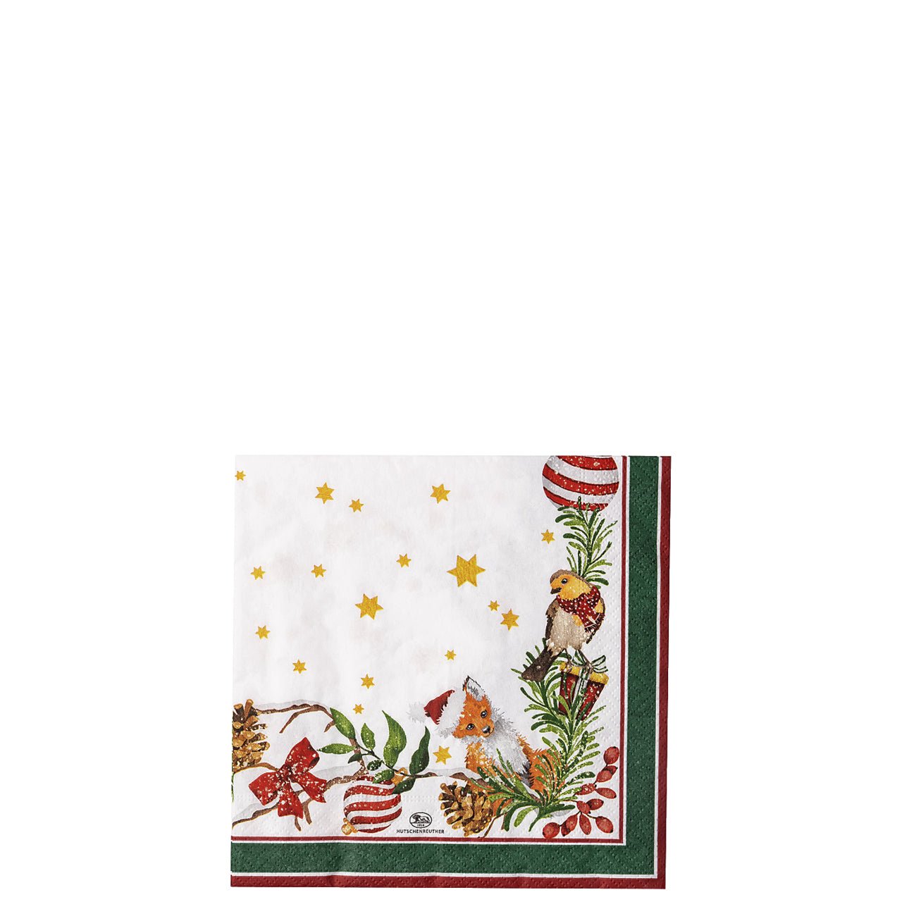 02433 - 727210 - 05214 - Hutschenreuther Xmas Weihnachtslieder 'Servietten 33x33/20 - Leise rieselt der Schnee' 2022