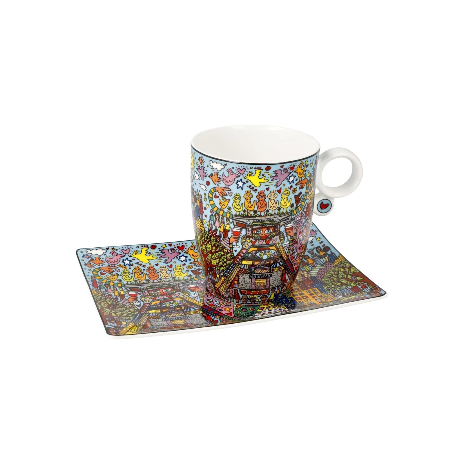 26103441 - James Rizzi - Remenber those Cool Coal Days, Goebel, Künstlertasse, 2024