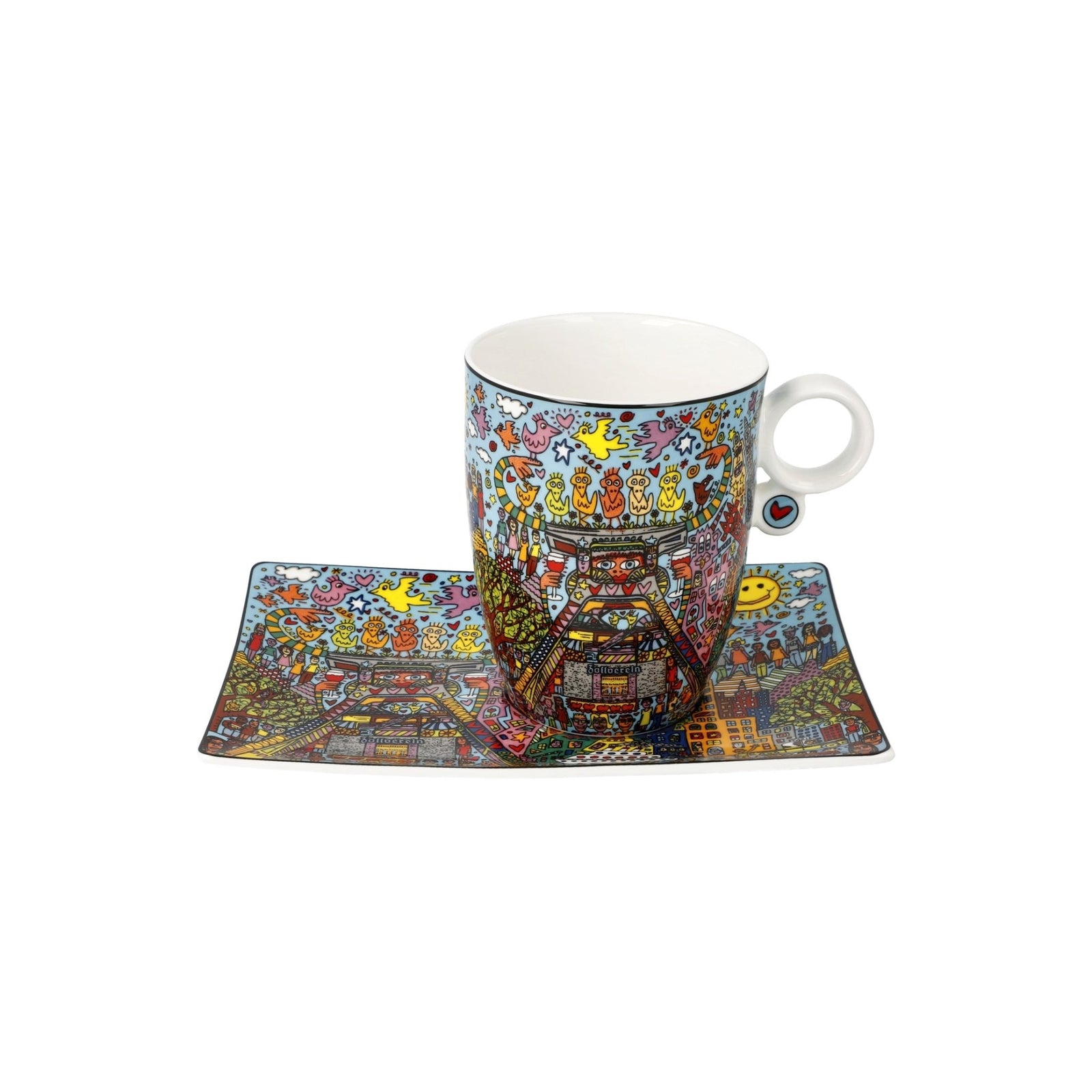 26103441 - James Rizzi - Remenber those Cool Coal Days, Goebel, Künstlertasse, 2024