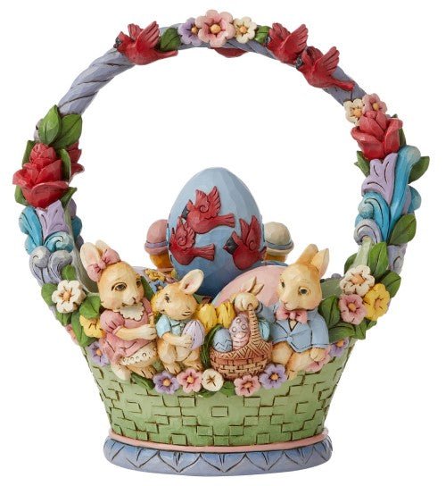 Jim Shore 'Easter Cheer Found Here Easter Basket - Osterkorb' 2021-6008810