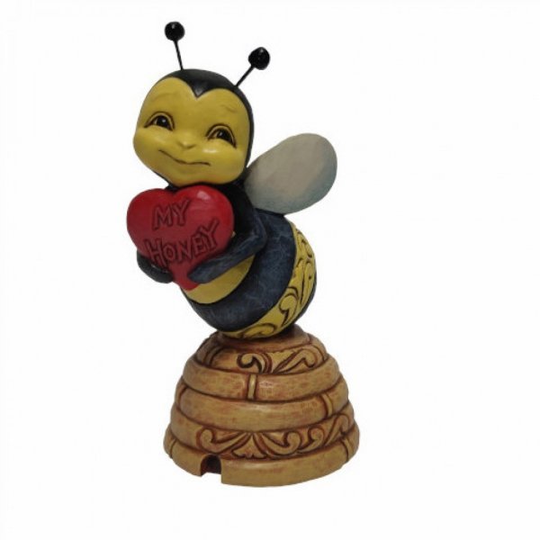 6010271 - Jim Shore - Figur 'Honey Bee with Heart Mini - 8,5cm' 2022