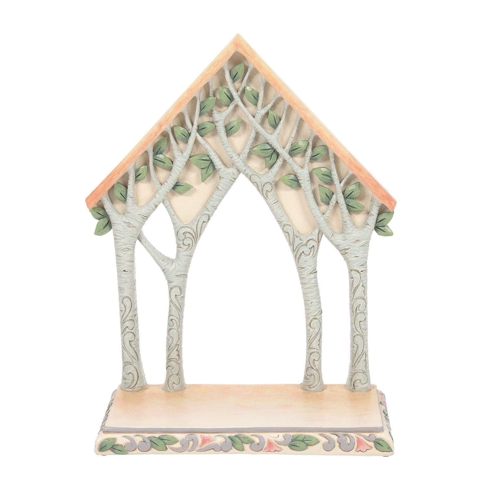 6012688 - Jim Shore Figuren - Woodland Krippe Familie 4 Teile Set - 21,5cm hoch