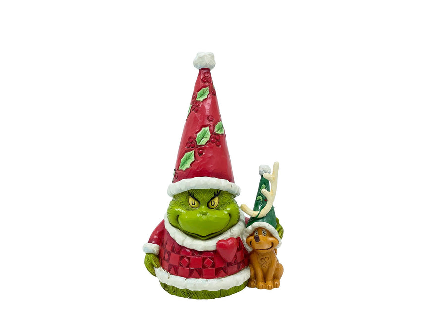 Jim Shore - Grinch 'Grinch Gnome with Max N' 2022-6010777