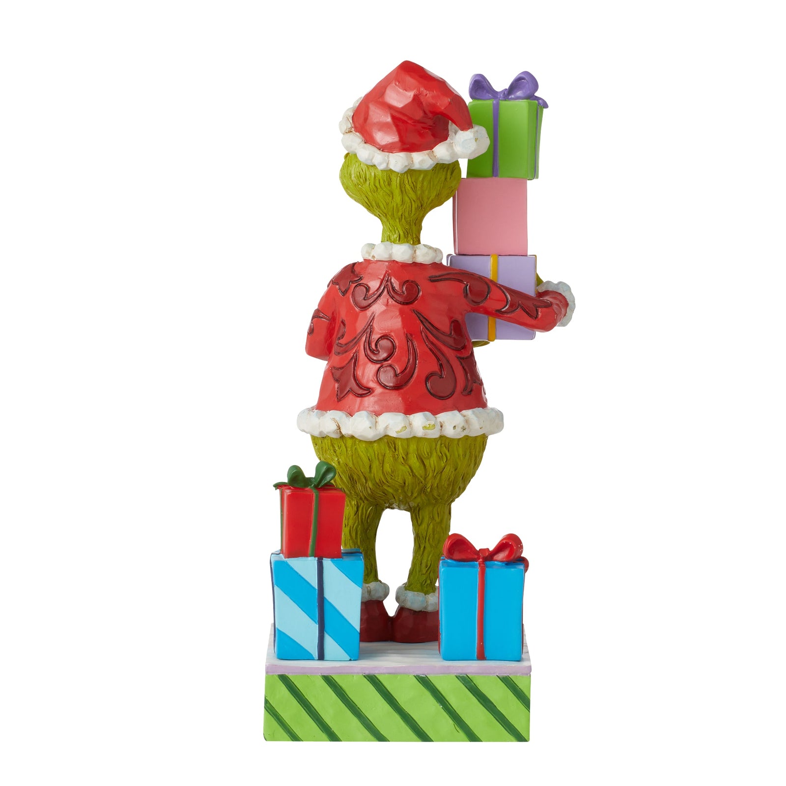 6010778 - Jim Shore - Grinch 'Grinch Holding Presents N' 2022