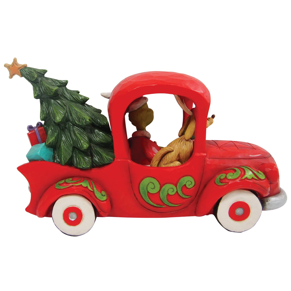 Jim Shore - Grinch 'Grinch in Red Truck N' 2022-6010775
