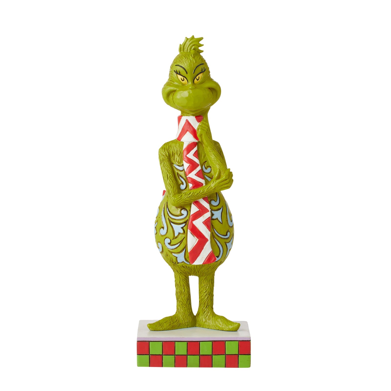 6010774 - Jim Shore - Grinch 'Grinch with Long Scarf N' 2022