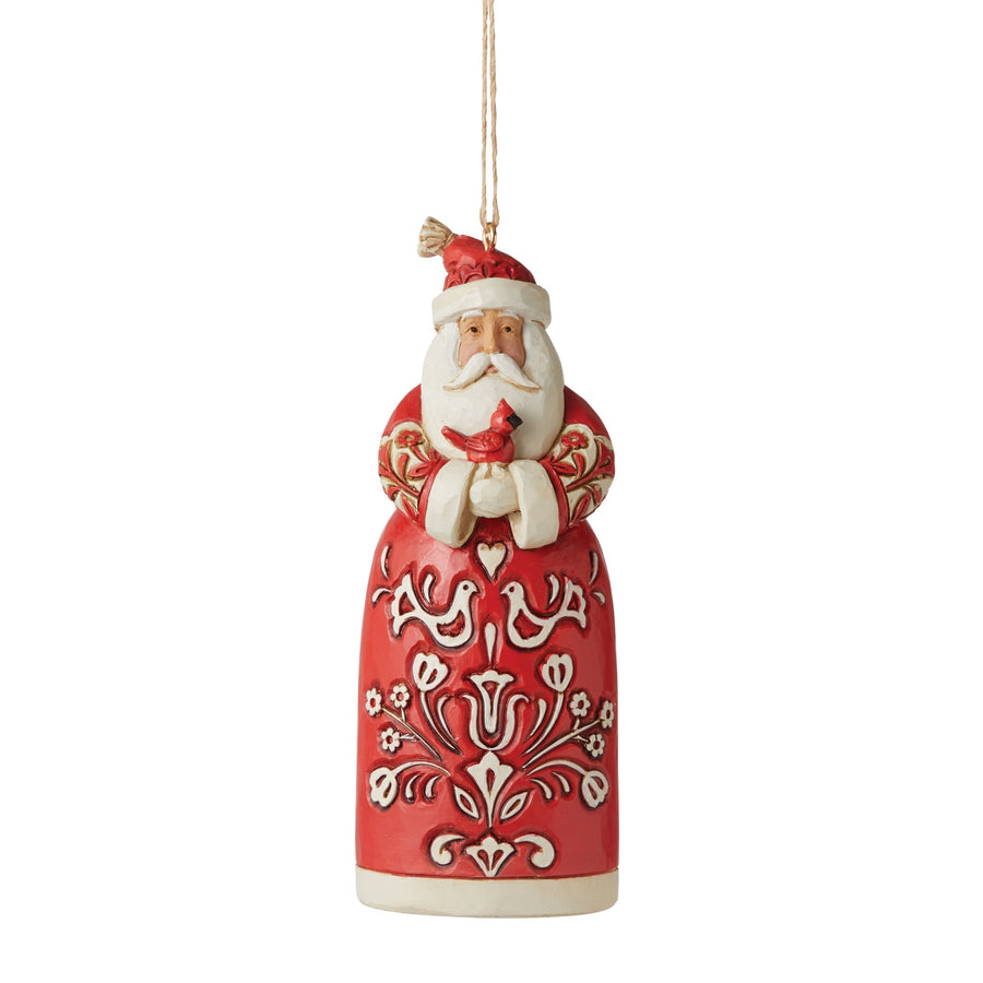 Jim Shore - Heartwood creek 'Nordic Noel Santa Hanging Ornament N' 2022-6010838