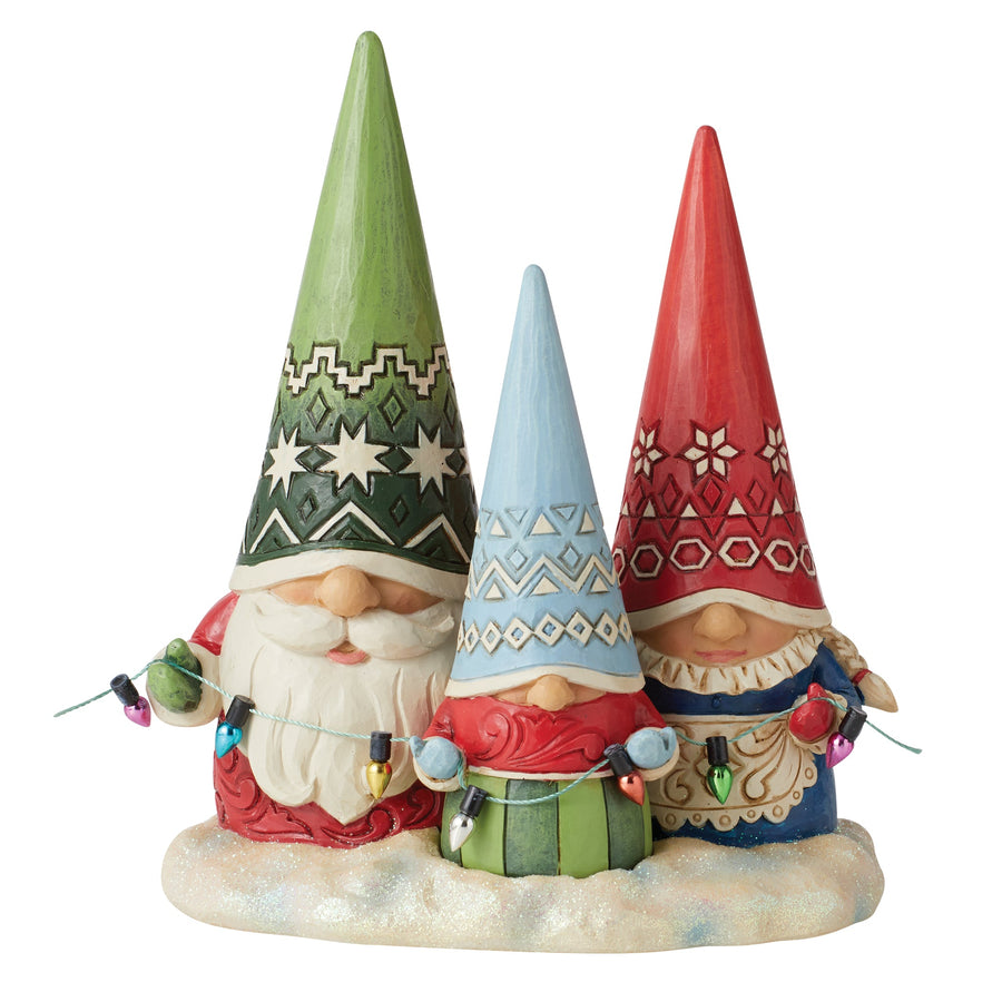 Jim Shore - Heartwood creek 'Together for Christmas (Gnome Family Figurine) N' 2022-6011157