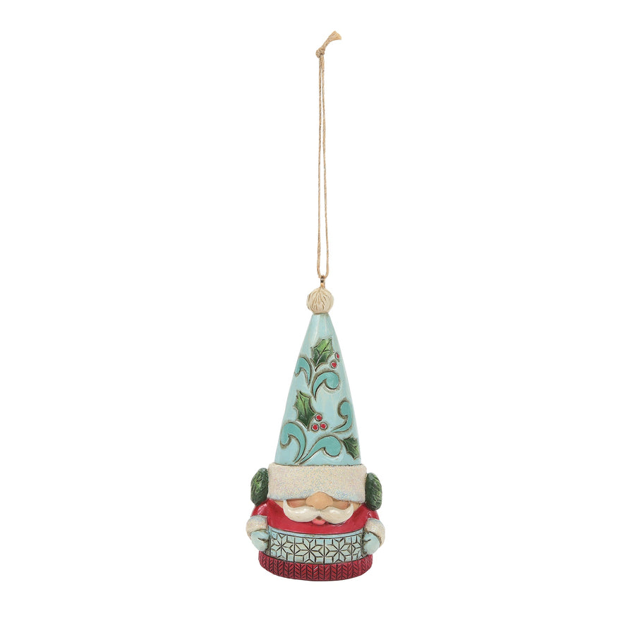 Jim Shore - Heartwood creek 'Winter Wonderland Gnome Hanging Ornament N' 2022-6011692