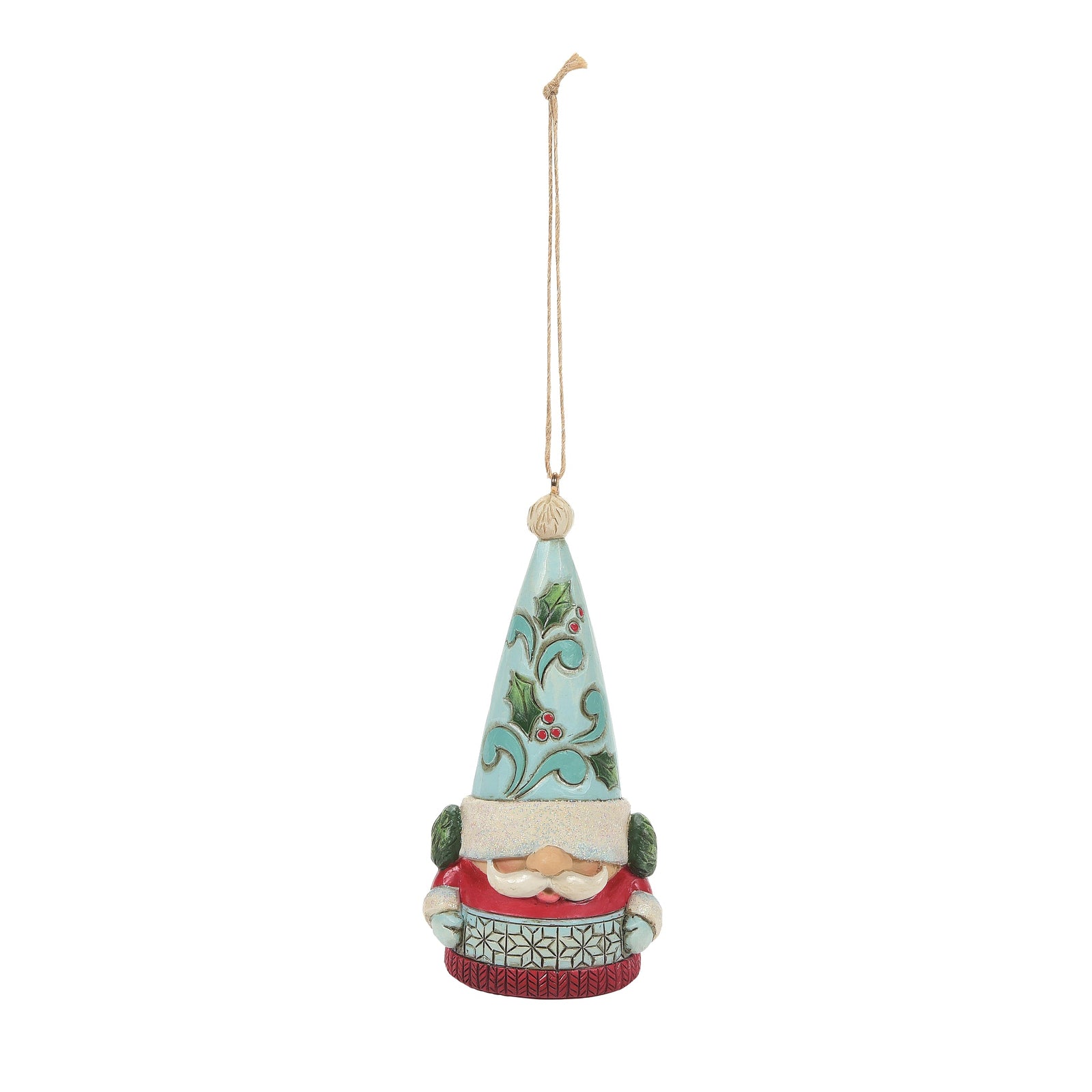 6011692 - Jim Shore - Heartwood creek 'Winter Wonderland Gnome Hanging Ornament N' 2022