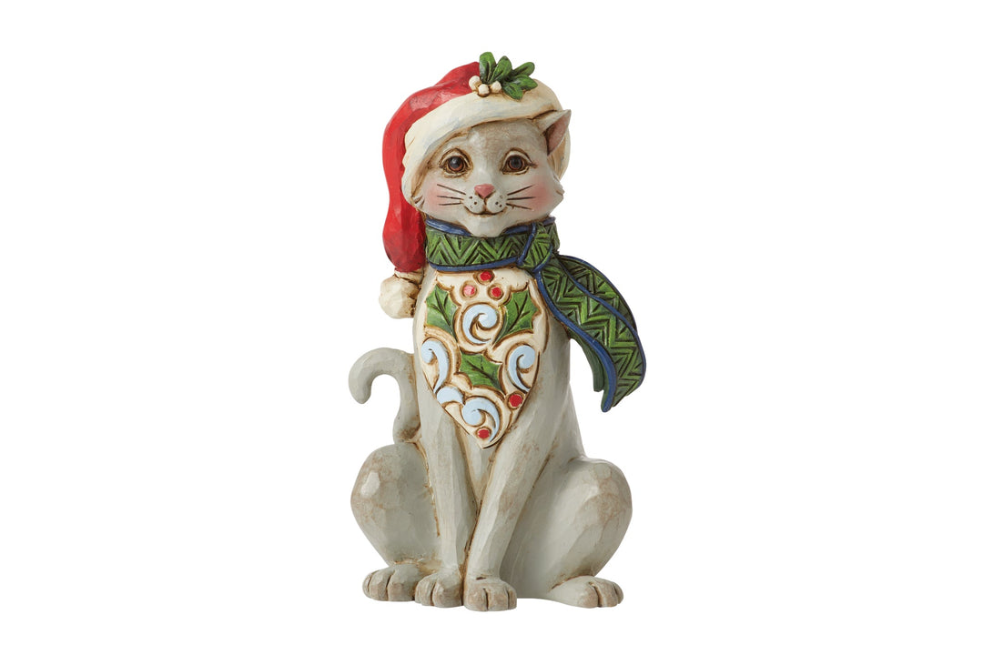 Jim Shore Tiere 'Weihnachtskatze Katze Mini - 9,5cm' 2023-6012961