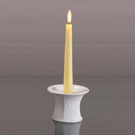 14 - 000 - 63 - 2 - Kaiser Porzellan Leuchter - Girlande biskuit 7,5cm