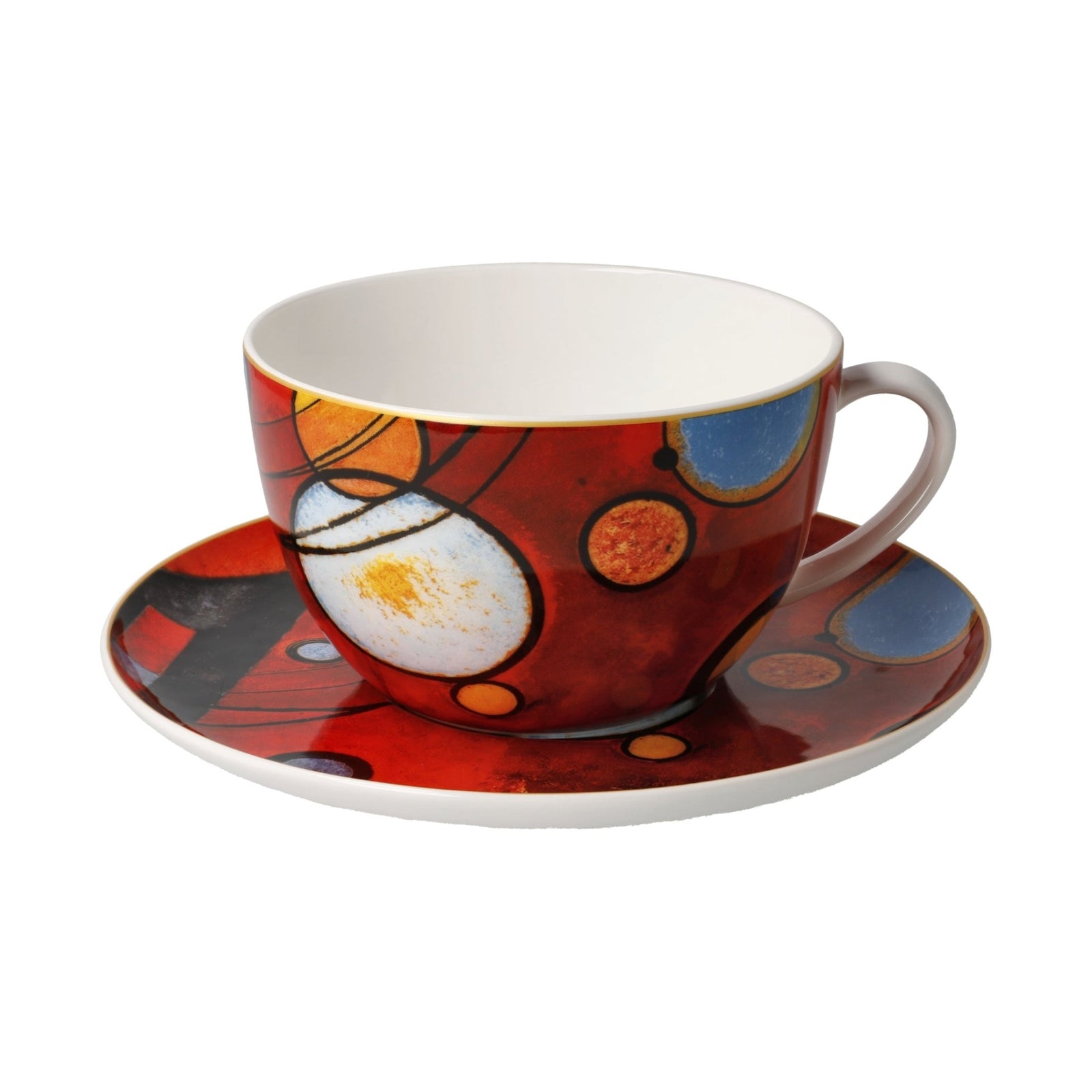 67075031 - Kandinsky - Schweres Rot, Goebel, Milchkaffeetasse, 2024
