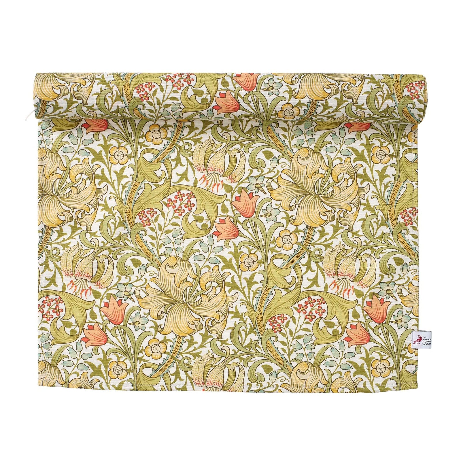 KLI - 520423 - KLIPPAN - Läufer Golden Lily, gewebte Baumwolle (für Tisch), 100x45cm