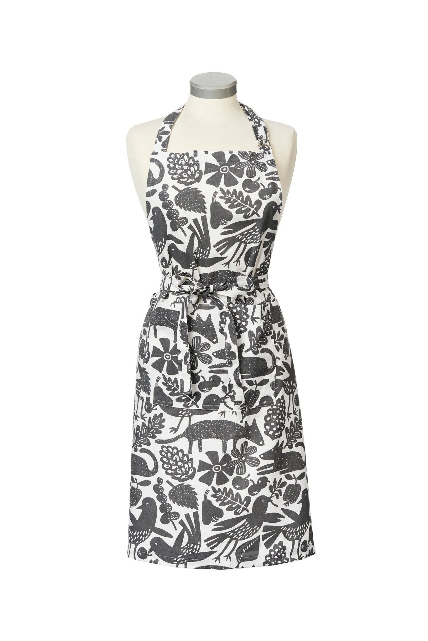 KLI - 570311 - KLIPPAN - Schürze Peace, gewebte Baumwolle, 90x65cm