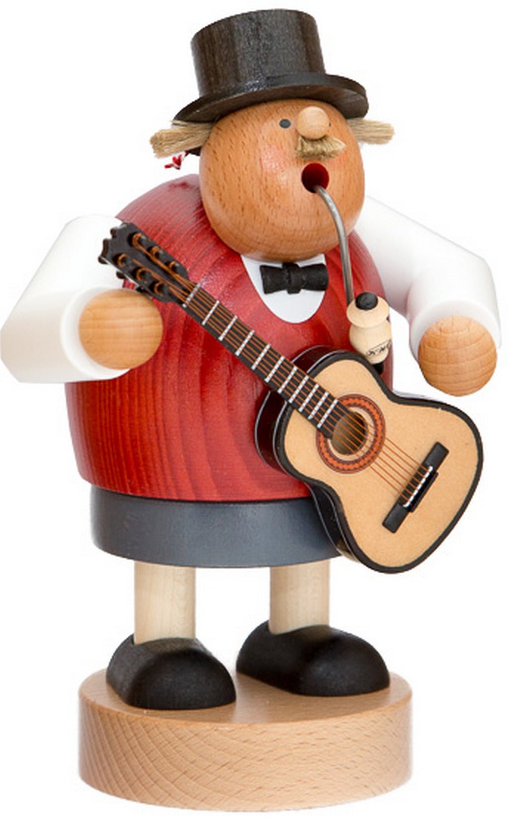 KWO - 21439 - KWO - Räuchermann Gitarrist, Holzkunst, 21cm