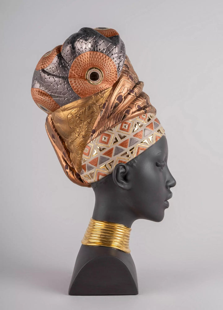 010 - 09554 - LLADRO® - 'Afrikanische Seele - 45 x 19 x 25 cm' 01009554