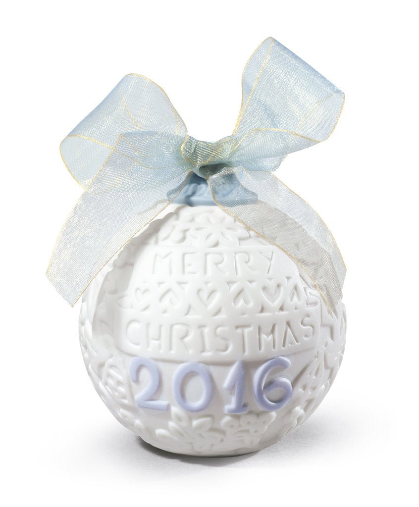 010 - 18411 - LLADRO® Figur »2016 WEIHNACHTSKUGEL - 10x9x9 cm - Limited year of edition« 01018411