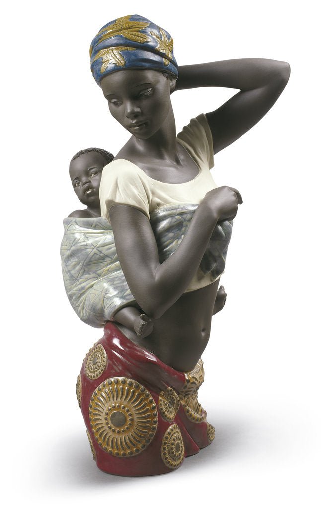 LLADRO® Figur »Afrikanische Mutterschaft - 38 cm« 01009159-010-09159