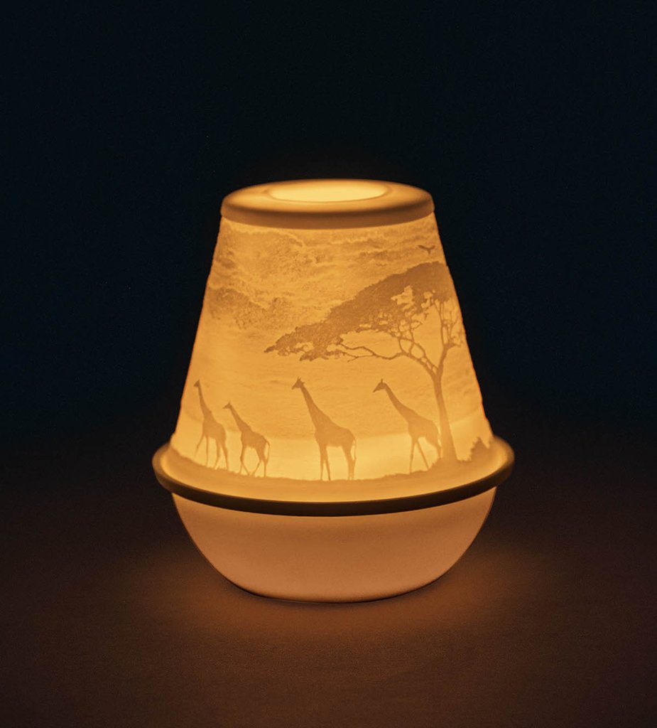 010 - 17378 - LLADRO® Figur 'Afrikanische Savanne Lithophanie 11h cm' 01017378