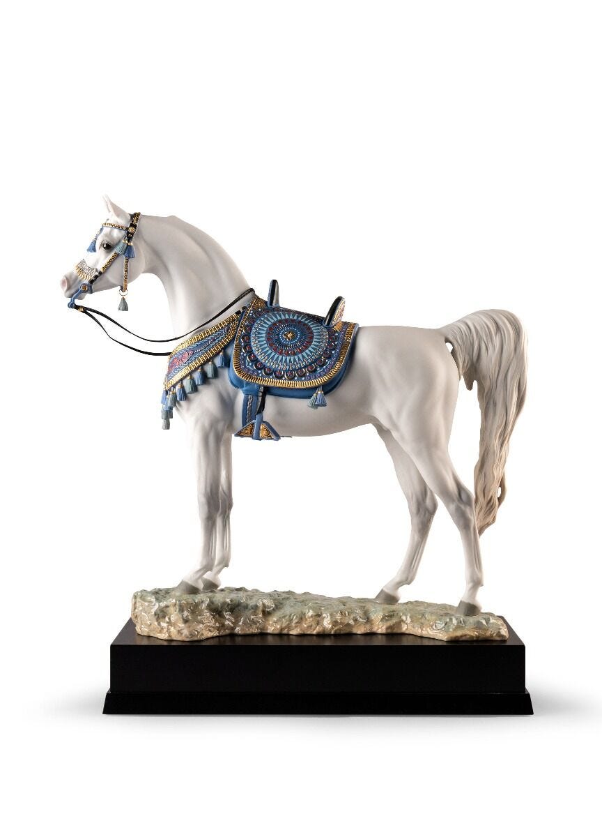 LLADRO® Figur »Arabian Pure Breed Horse Sculpture limitiert 300 Stück« 01002020-010-02020 #