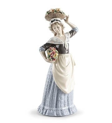010 - 09545 - LLADRO® Figur »Blumen pflücken - 29cm« 2021 01009545