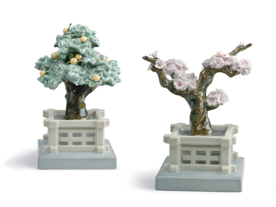 LLADRO® Figur »Blumentöpfe (Mandarinen Und Kirschbaum)« 01008455-010-08455