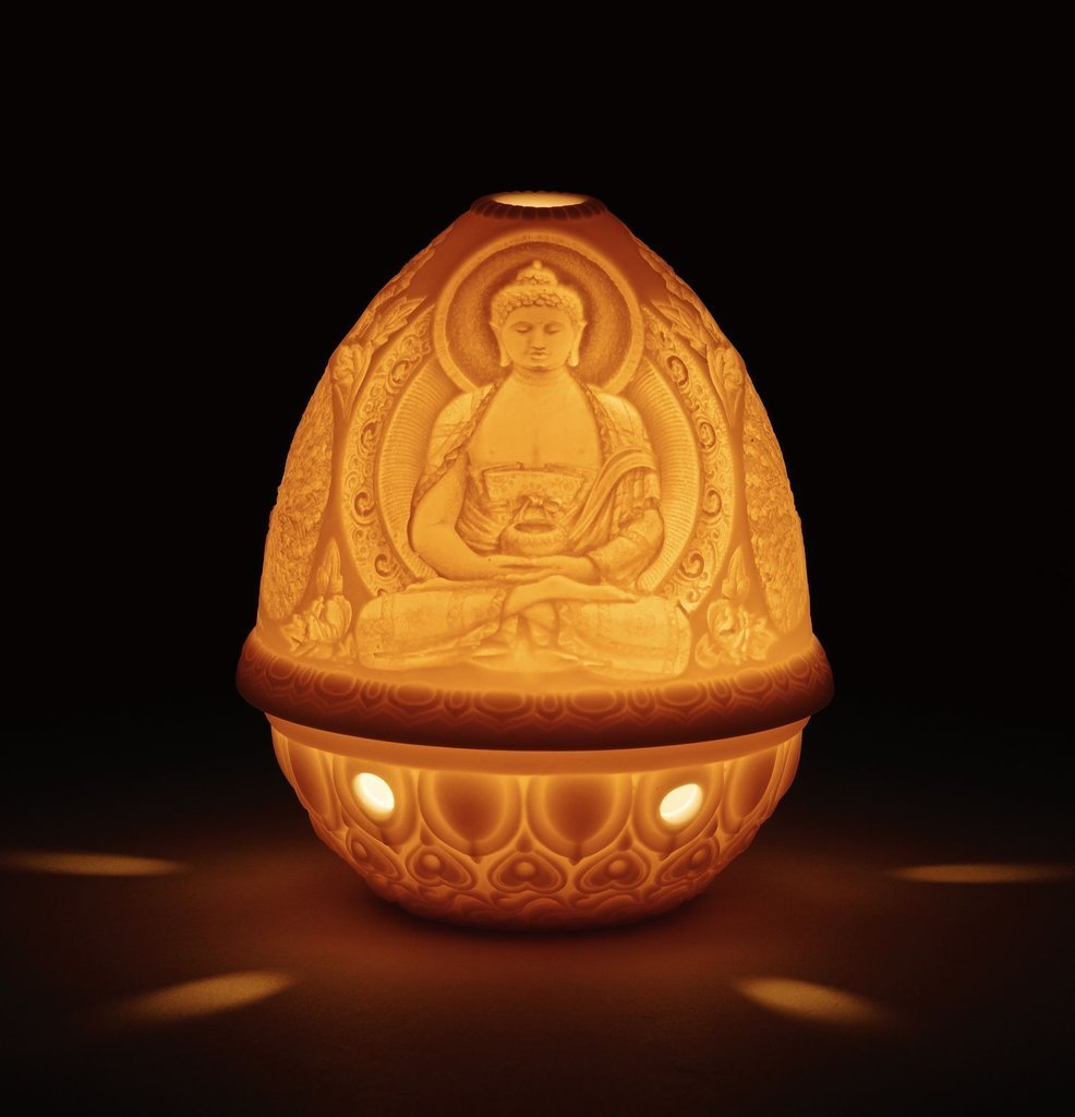 LLADRO® Figur »Buddha Litophanie« 01017325-010-17325