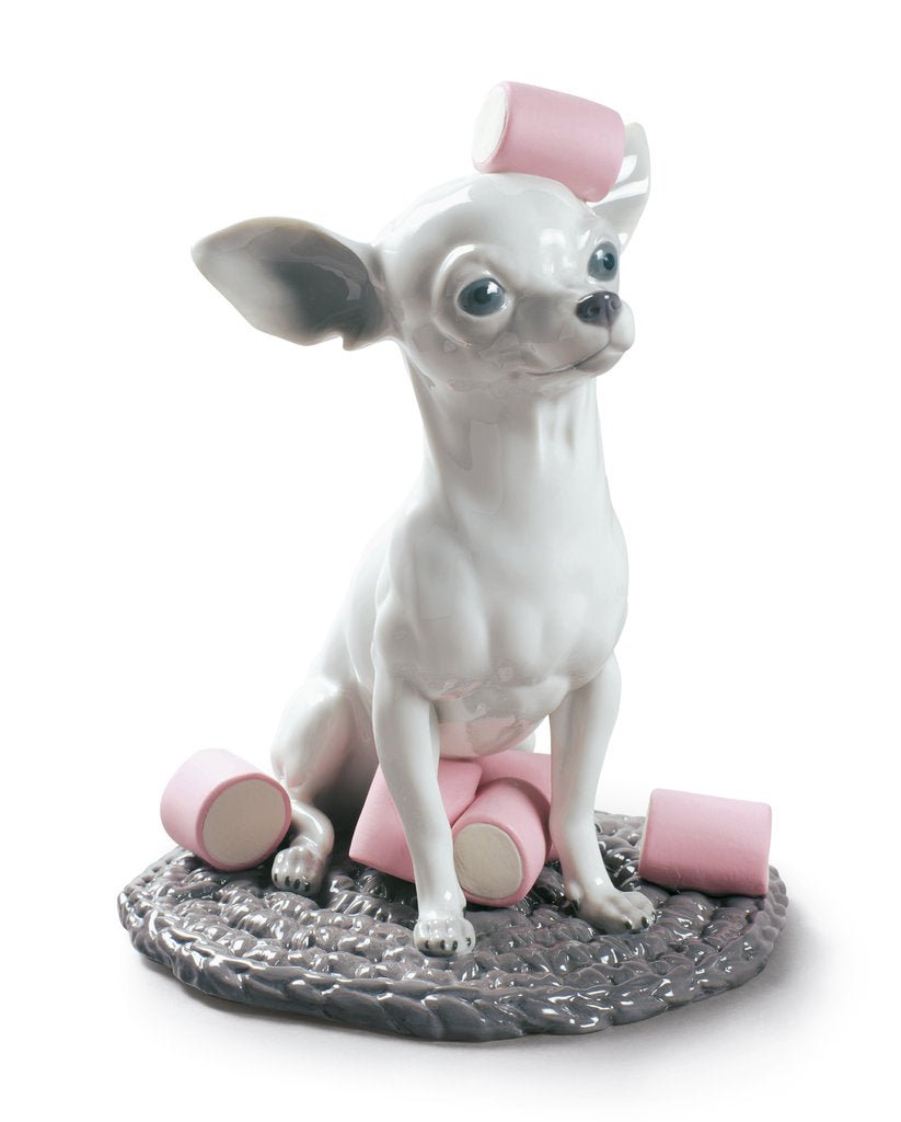 010 - 09191 - LLADRO® Figur »CHIHUAHUA MIT MARSHMALLOWS - 24 cm« 01009191