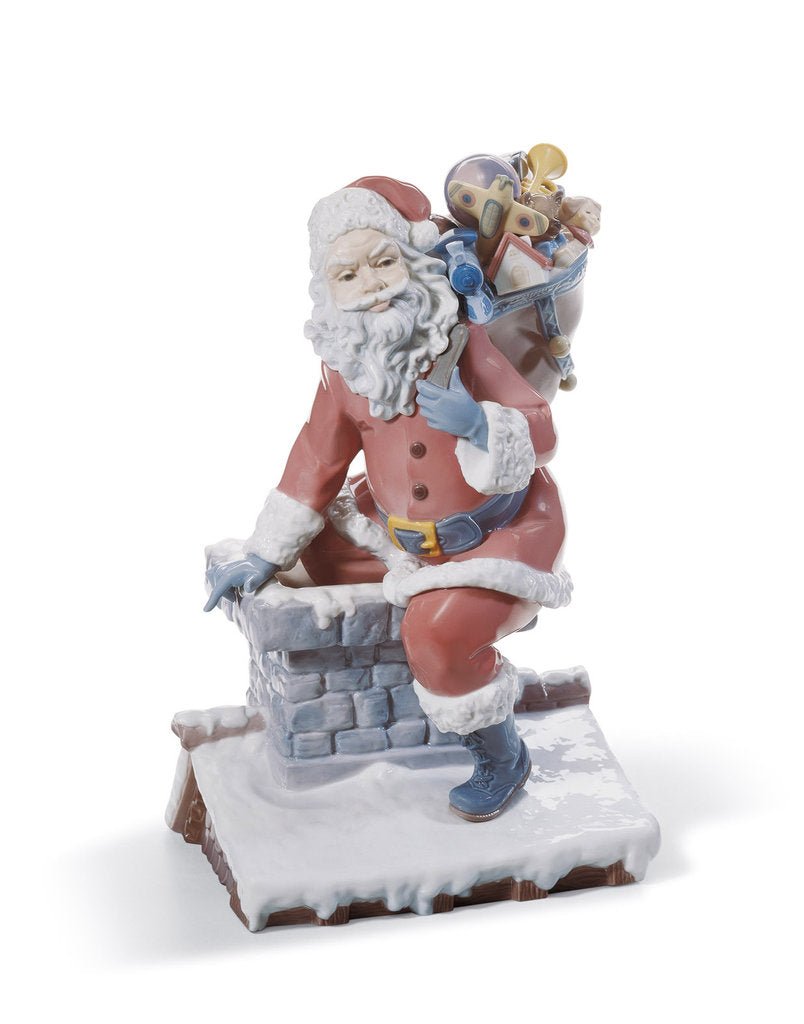 010 - 01931 - LLADRO® Figur »Den Kamin Hinunter limitiert auf 1500 Stück« 01001931