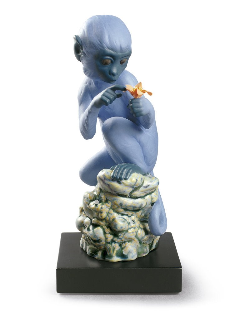 010 - 09144 - LLADRO® Figur »DER AFFE limitiert auf 1888 Stück - 19 cm l« 01009144