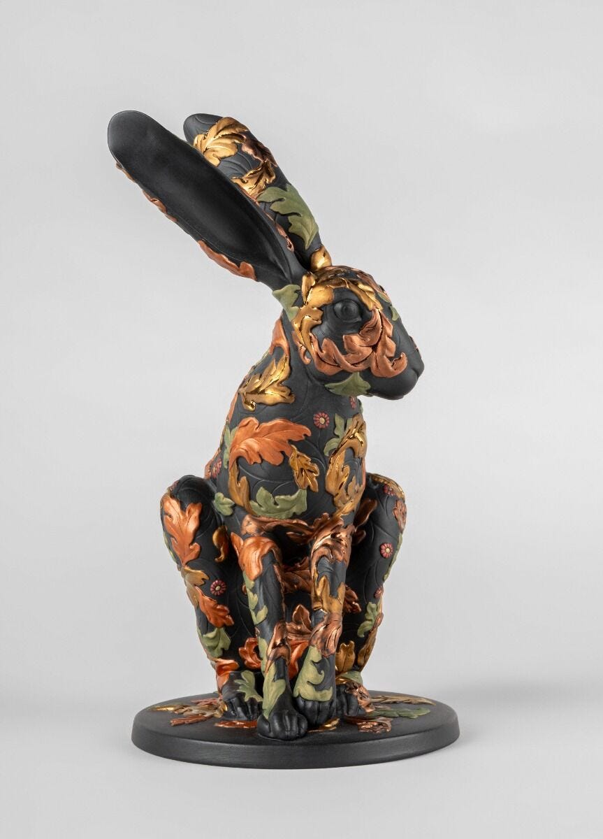 010 - 09583 - LLADRO® Figur »Forest Hare - Waldhase 32 cm - limitiert auf 2.000 Stück« 01009583