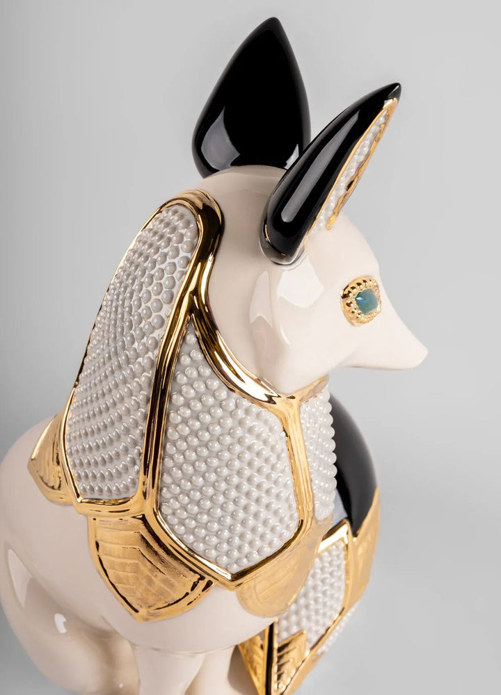 010 - 09727 - LLADRO® Figur 'Fox jewel Sculpture - Fuchs 32 cm' 01009727 2023