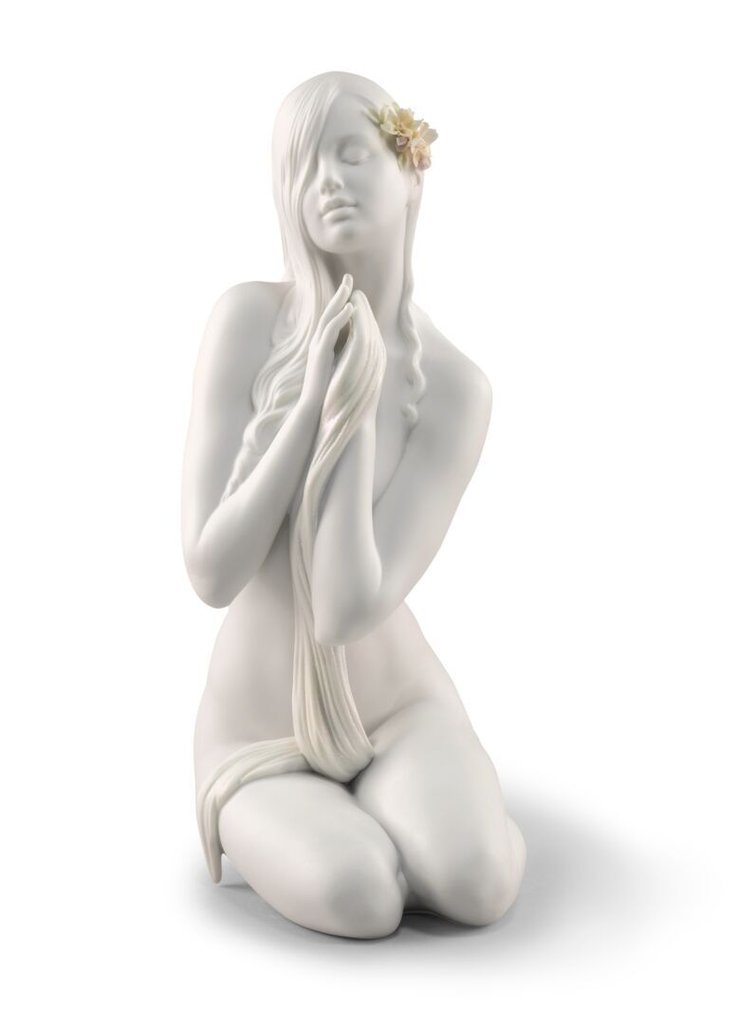 010 - 09487 - LLADRO® Figur 'Frau - Gestalt des inneren Friedens - Inner Peace Woman Figurine'« 01009487