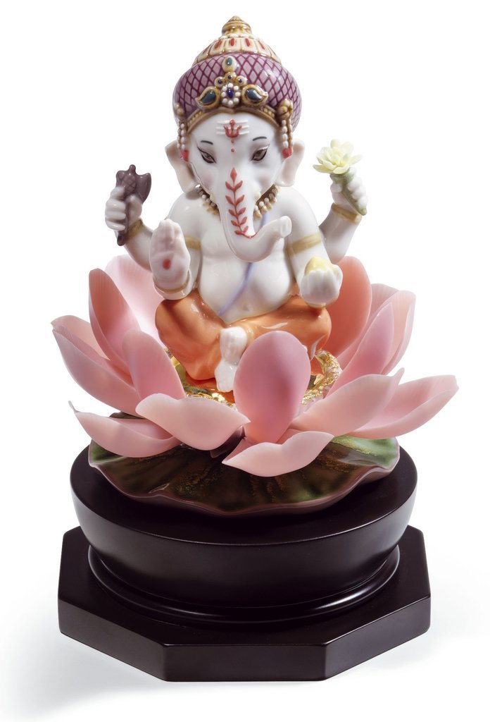 010 - 08635 - LLADRO® Figur »Ganesha auf Einem Lotus« 01008635